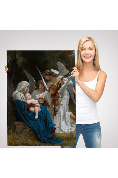 YB Song of the Angels, Meleklerin  Şarkısı Dekoratif Duvar Tablosu-6123