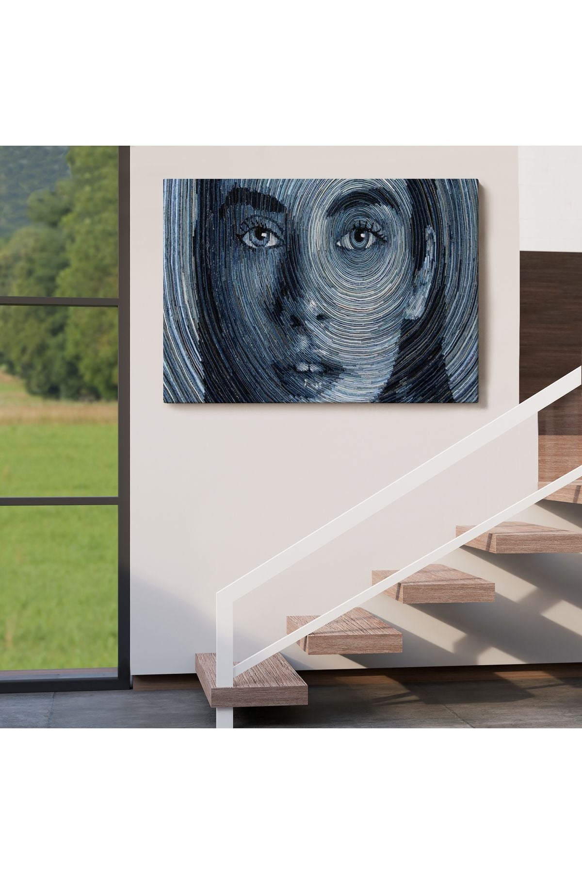 Sürreal Kadın Dekoratif Duvar Tablosu-6530