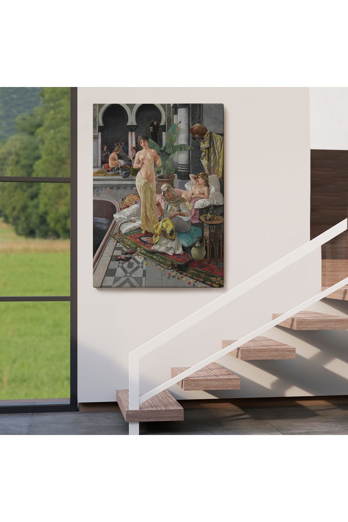 Osmanlı Kadınlar Hamamı Duvar Tablosu-6054
