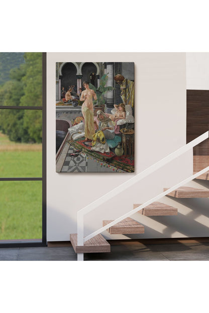 Osmanlı Kadınlar Hamamı Duvar Tablosu-6054