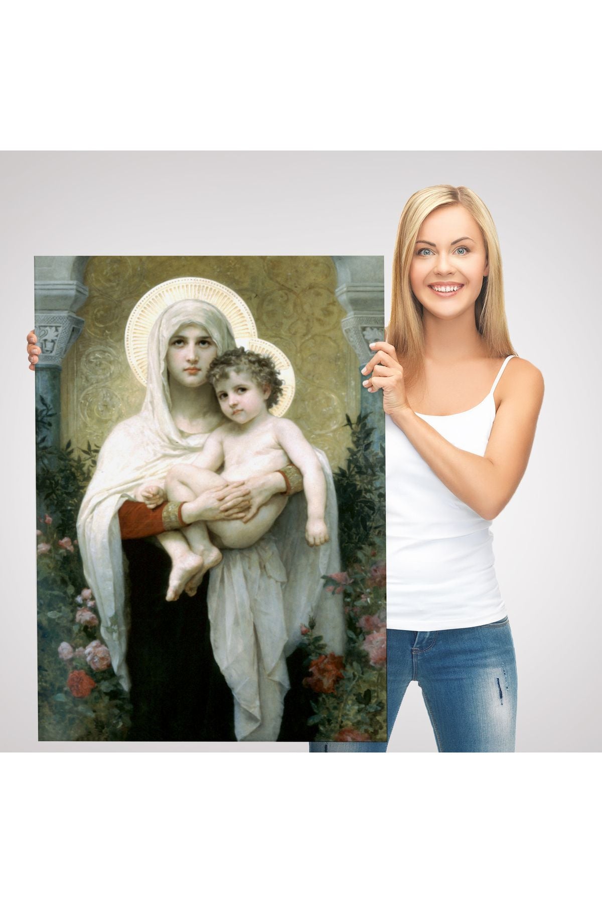 Meryem ve Oğlu İsa Tablo - Jesus Christ -6438