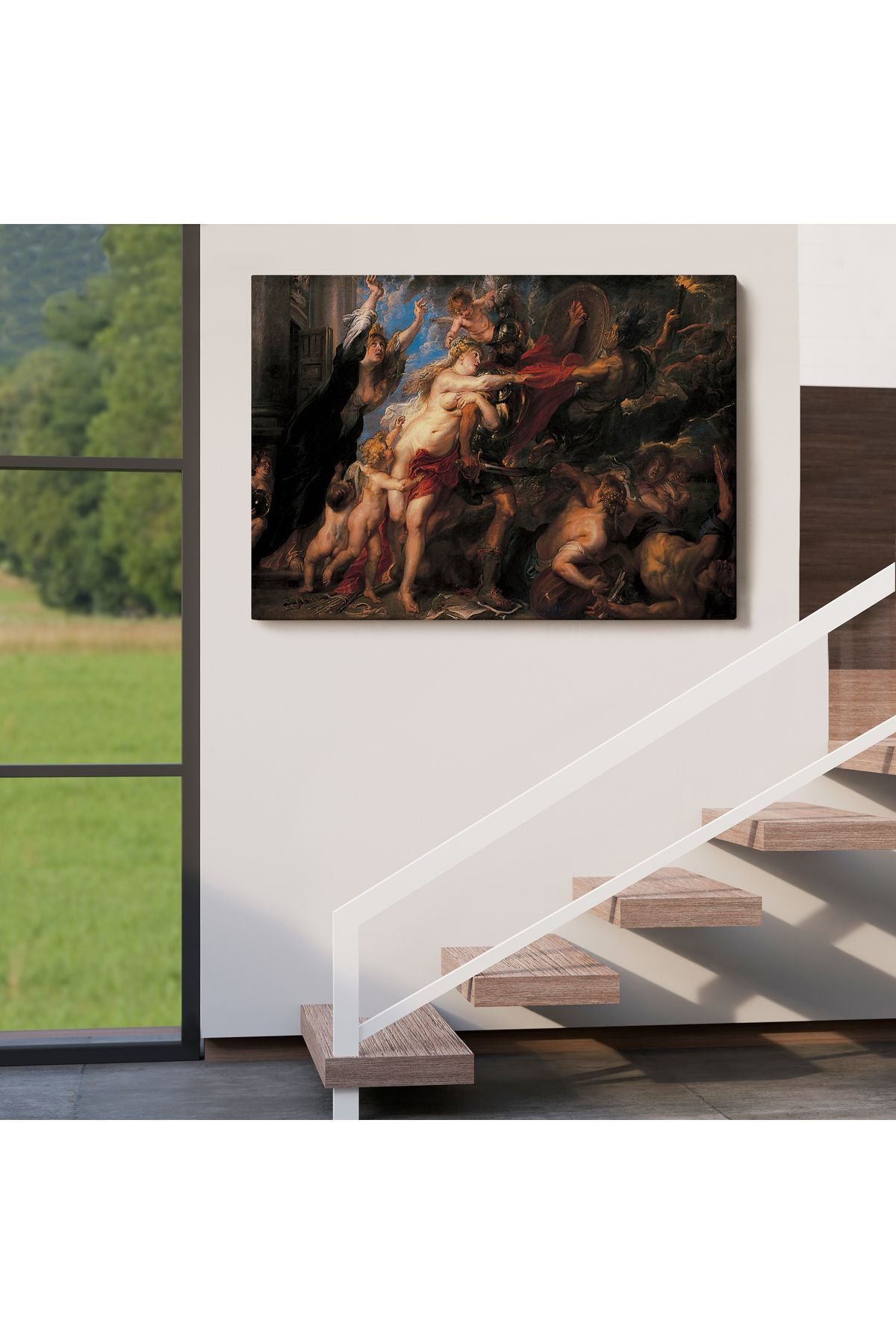 HG Peter Paul Rubens’in Savaşın Sonuçları Tablosu-6655