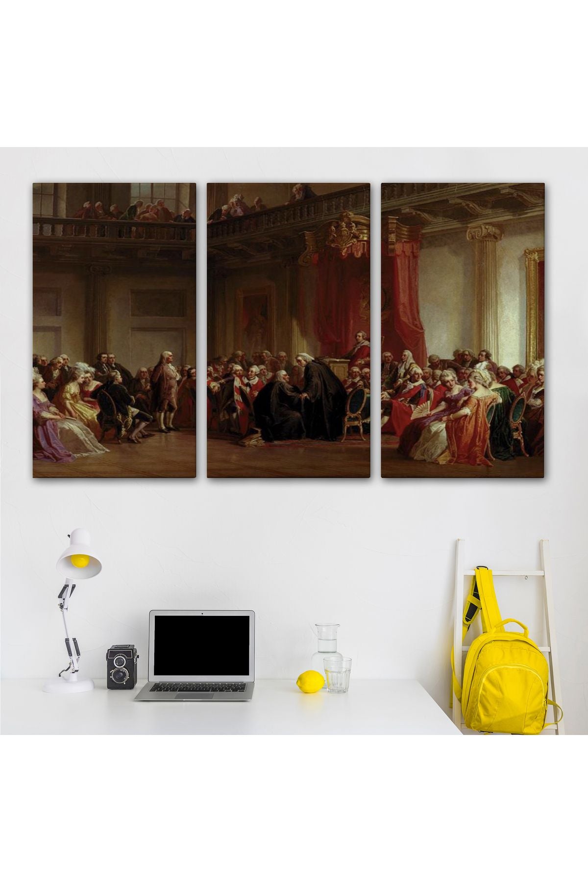 Benjamin Franklin Danışma Meclisi Huzuruna Çıkıyor Tablosu-6542