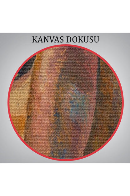 Çıplak Kız Yağlıboya Güzellik Sanatı Banyo Duvarı Kanvas Tablo-5252