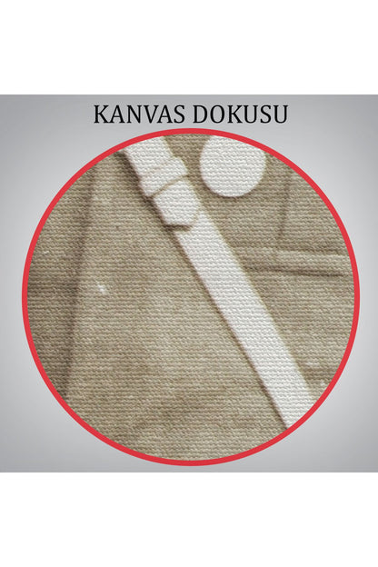 Atatürk Portre Tablosu Türkiye Cumhuriyeti Kurucusu Mustafa Kemal Atatürk Dekoratif Tablo-CU-73