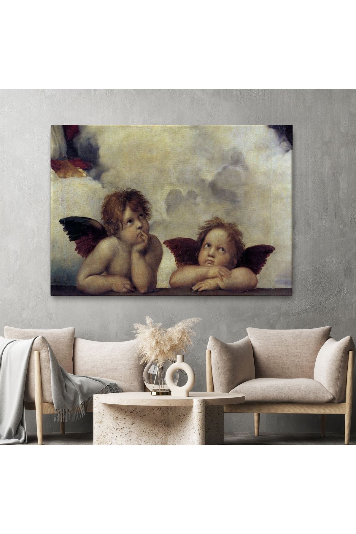 Rafael’in Ünlü Melekleri Tablosu - Little Angels-6601