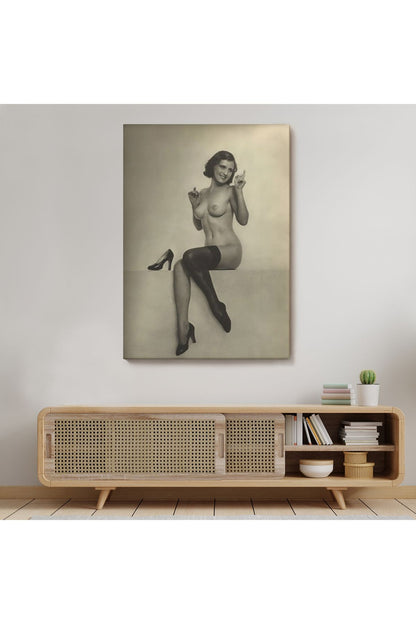 William Mortensen Tarafından Külkedisi Kanvas Tablo-5261