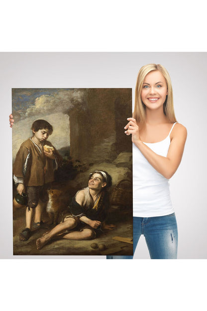 Bartolomé Esteban Murillo'nun Argolla Oyununa Davet Tablosu-6290