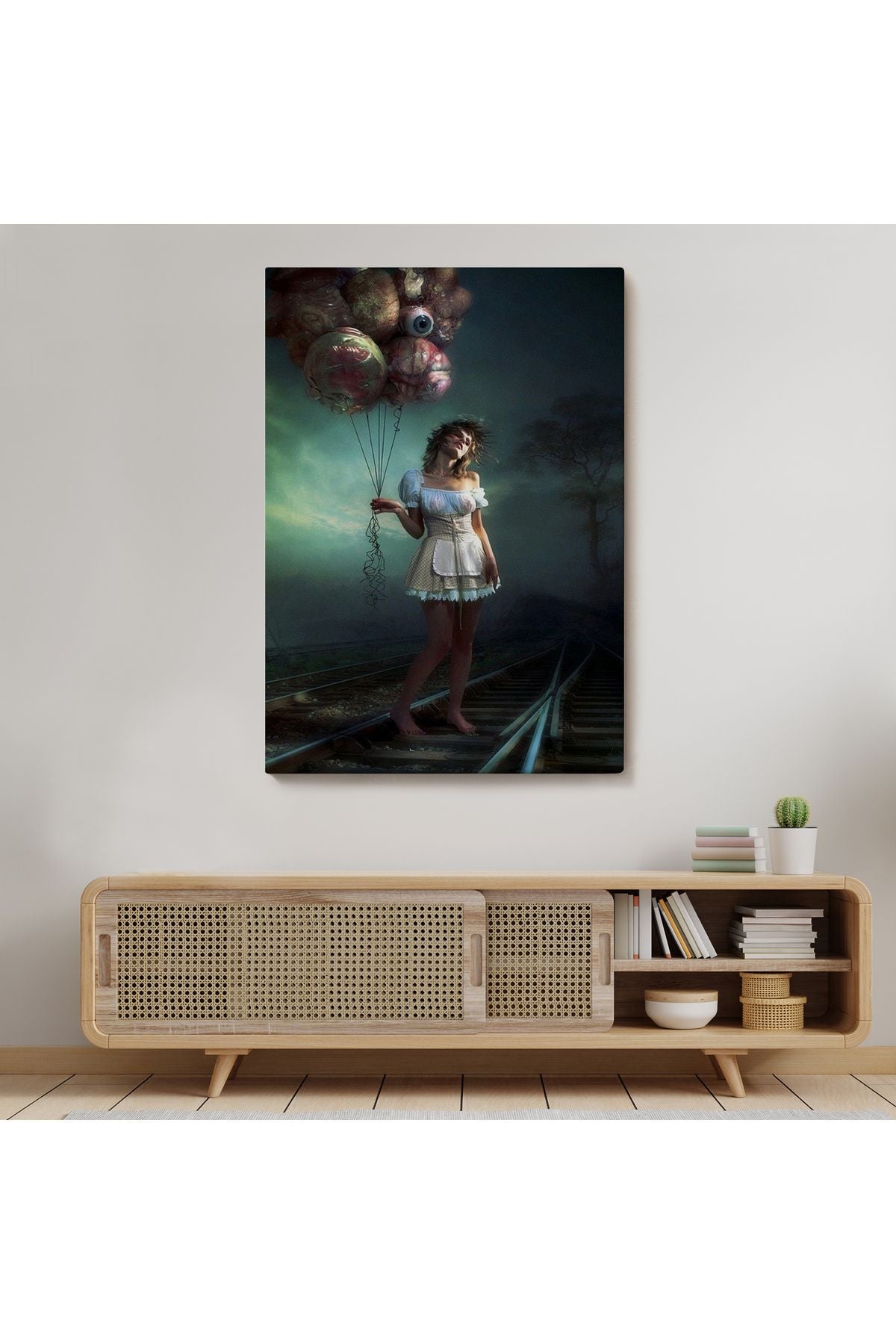 Süerreal Kadın Buhran Tablosu-6010