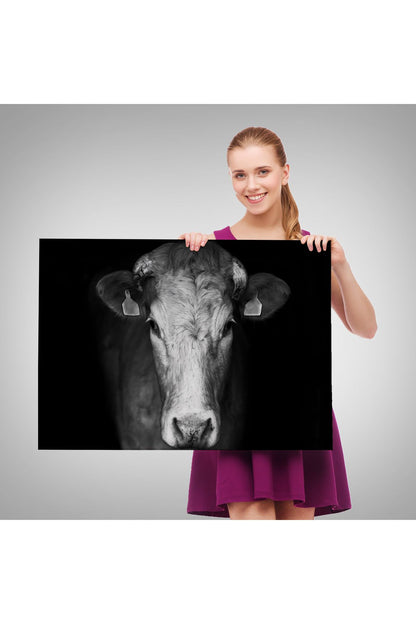İnek Dekoratif Kanvas Tablo 1137