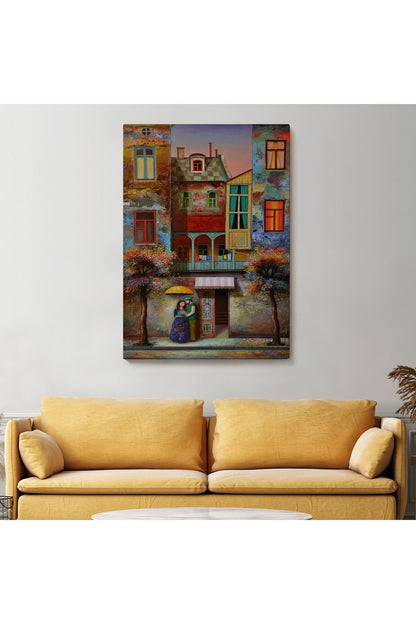 Aşık Çift Kanvas Duvar Tablosu-6179