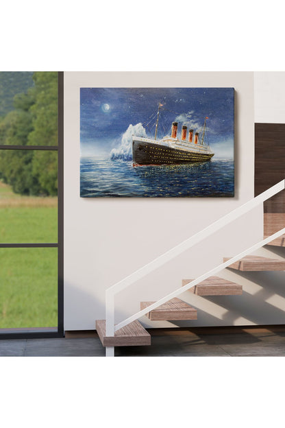 Titanik Gece Manzarası Duvar Tablosu-1238