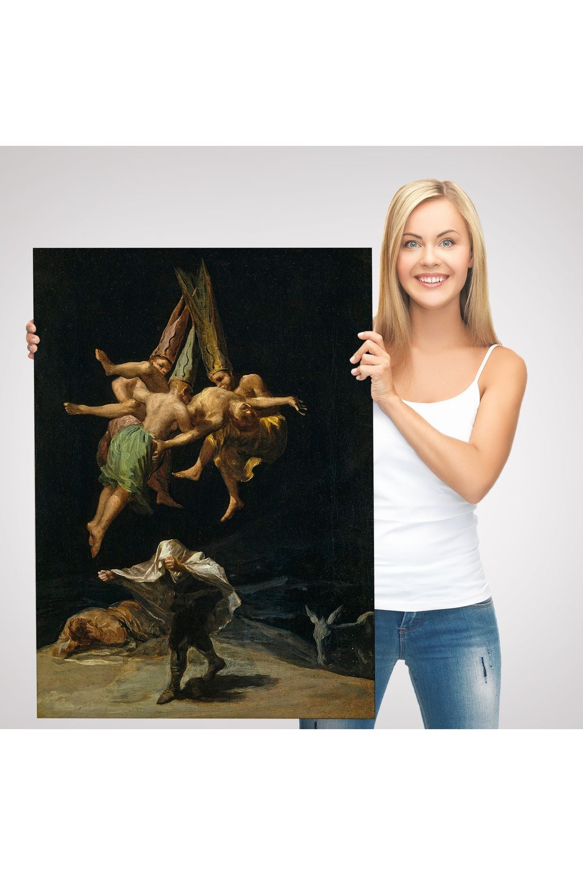 Cadıların Uçuşu Duvar Tablosu, Witches Flight-6173