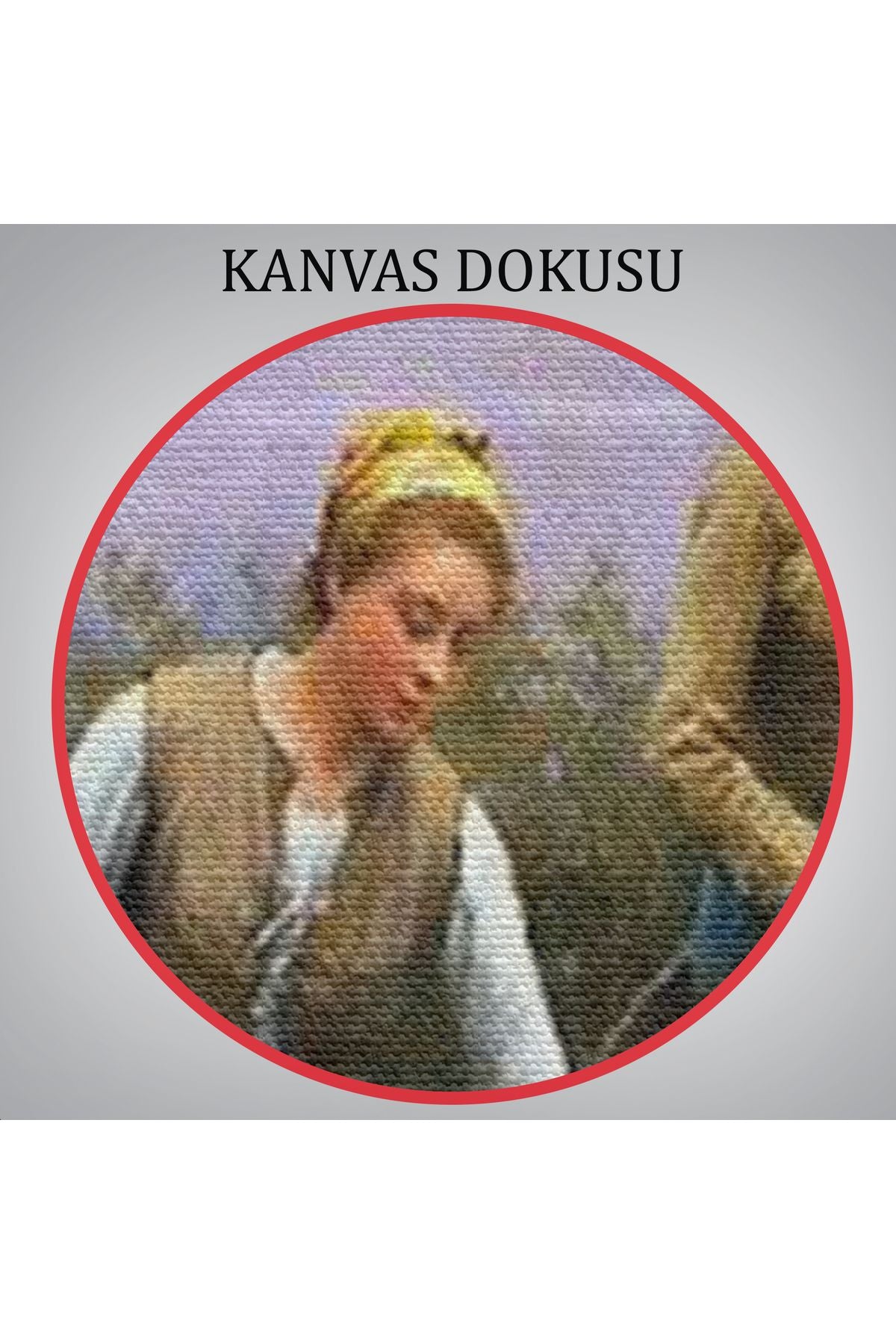 Dere Kenarındaki Köylü Kızları Duvar Tablosu-6016