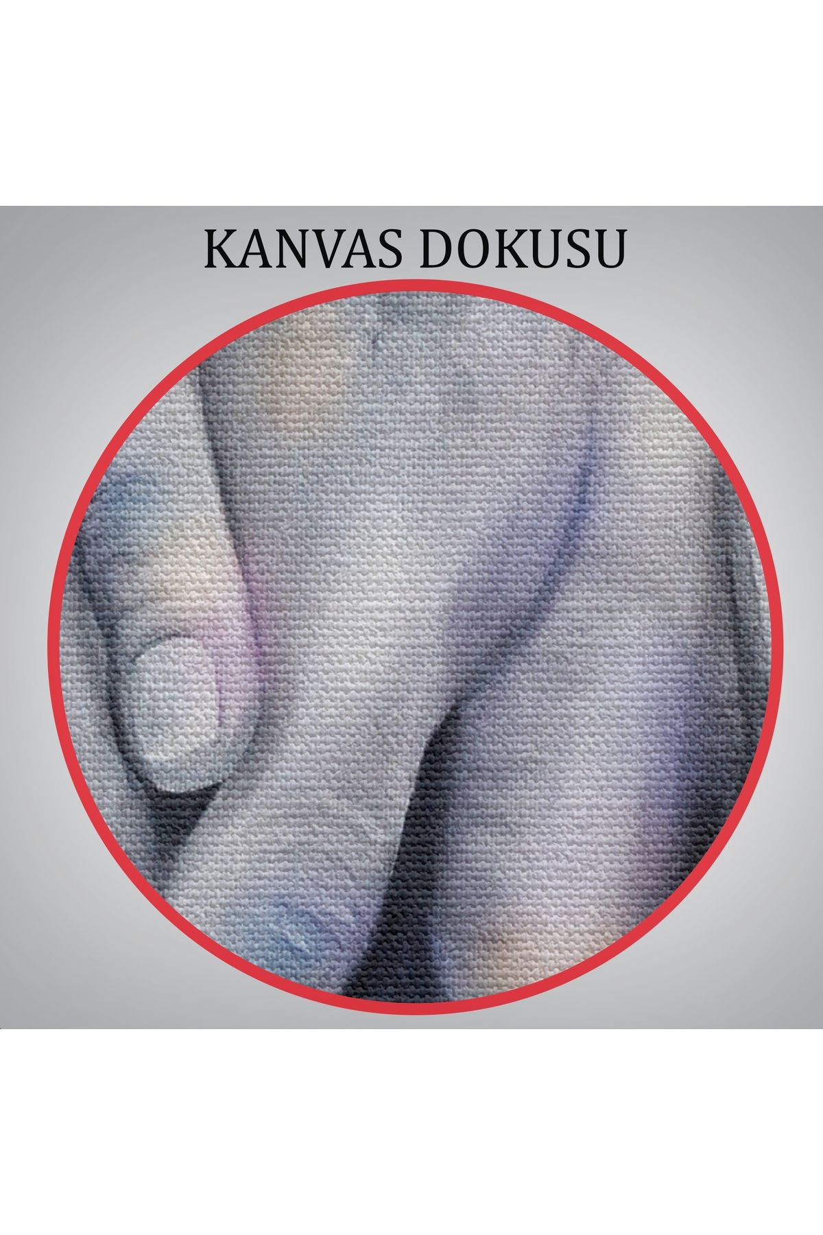 Sürrealist Kadın Ve Erkek Elleri Yağlıboya Görünüm Dekoratif Kanvas Duvar Tablosu-5951