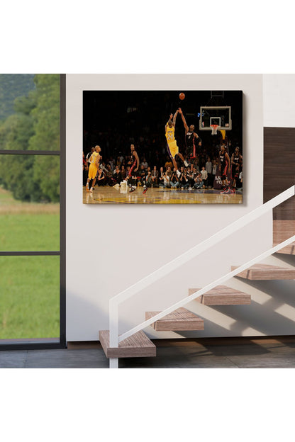 Kobe Bryant Los Angeles Lakers Kanvas Tablo / Black Mamba-5157