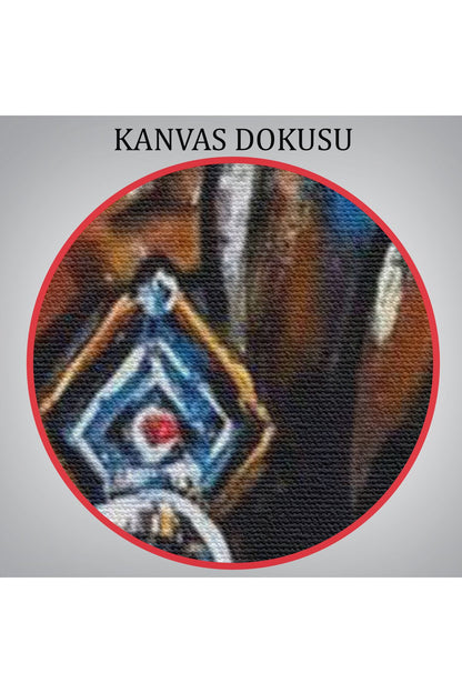 mstseri001 Siyah Kadın Kanvas Tablo, Afrikalı Kadın Kanvas Tablo-5221