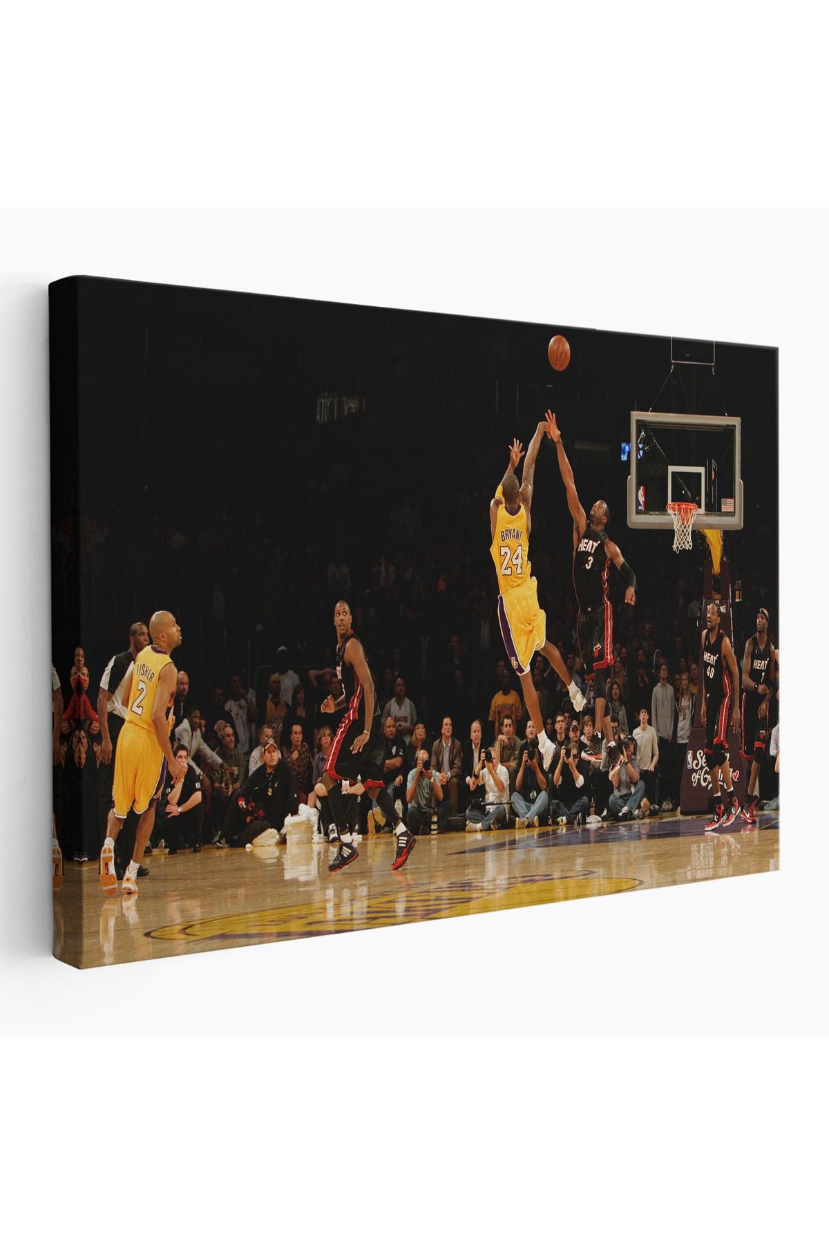 Kobe Bryant Los Angeles Lakers Kanvas Tablo / Black Mamba-5157