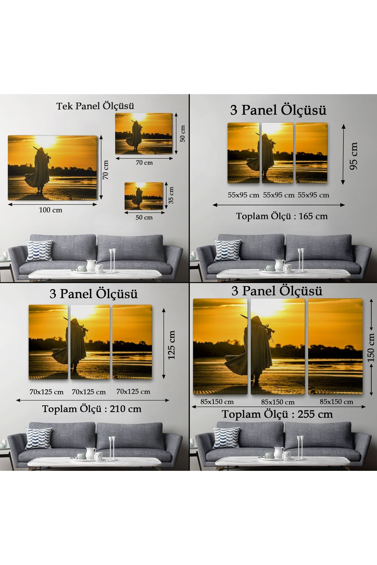 Suikastçi Dekoratif Kanvas Duvar Tablosu-3607