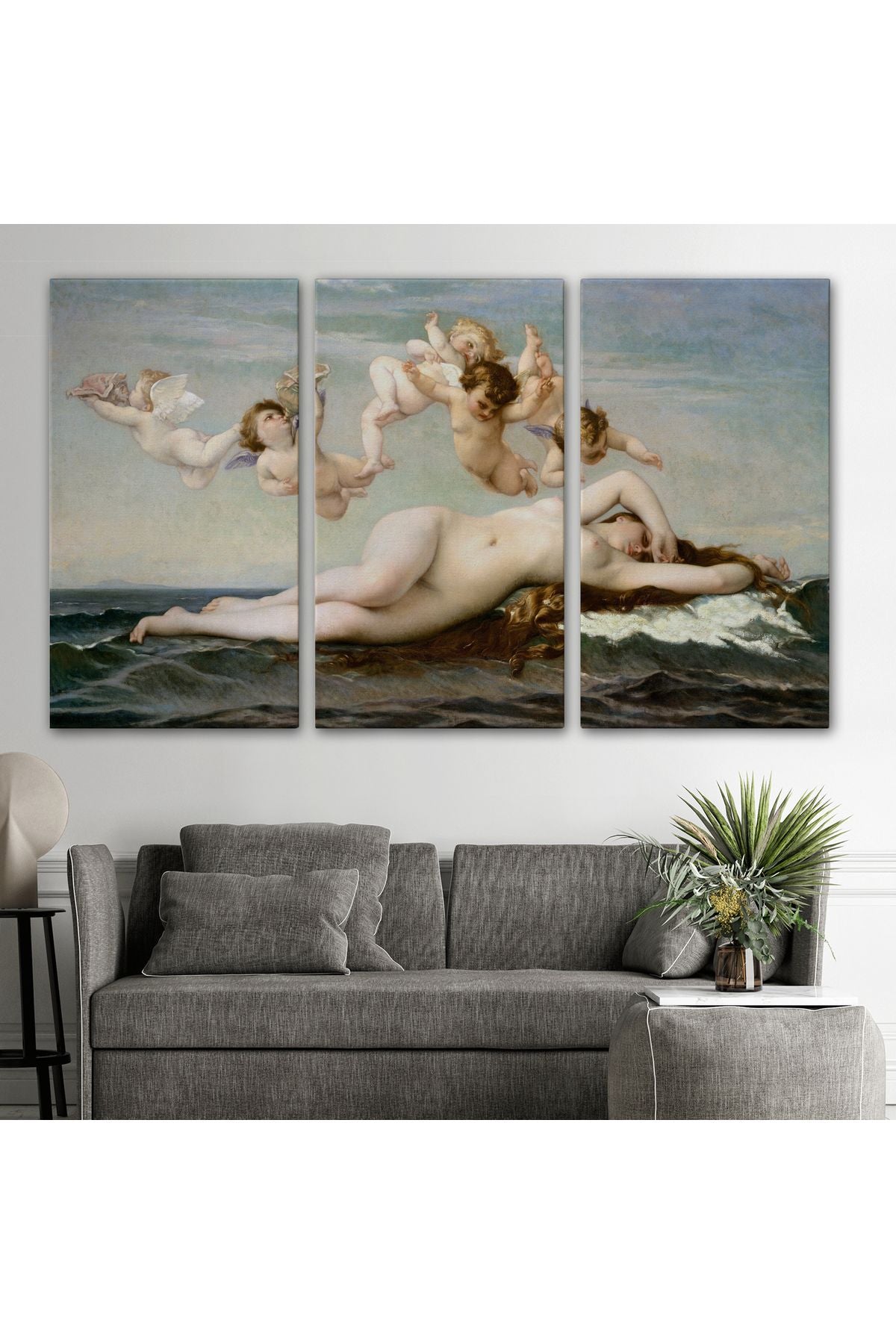 Alexandre Cabanel'in Venüsün Doğuşu İsimli Eseri Kanvas Tablo, The Birth Of Venus-5028