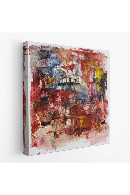 Yağlıboya Görünümlü Soyut Kanvas Tablo-5904