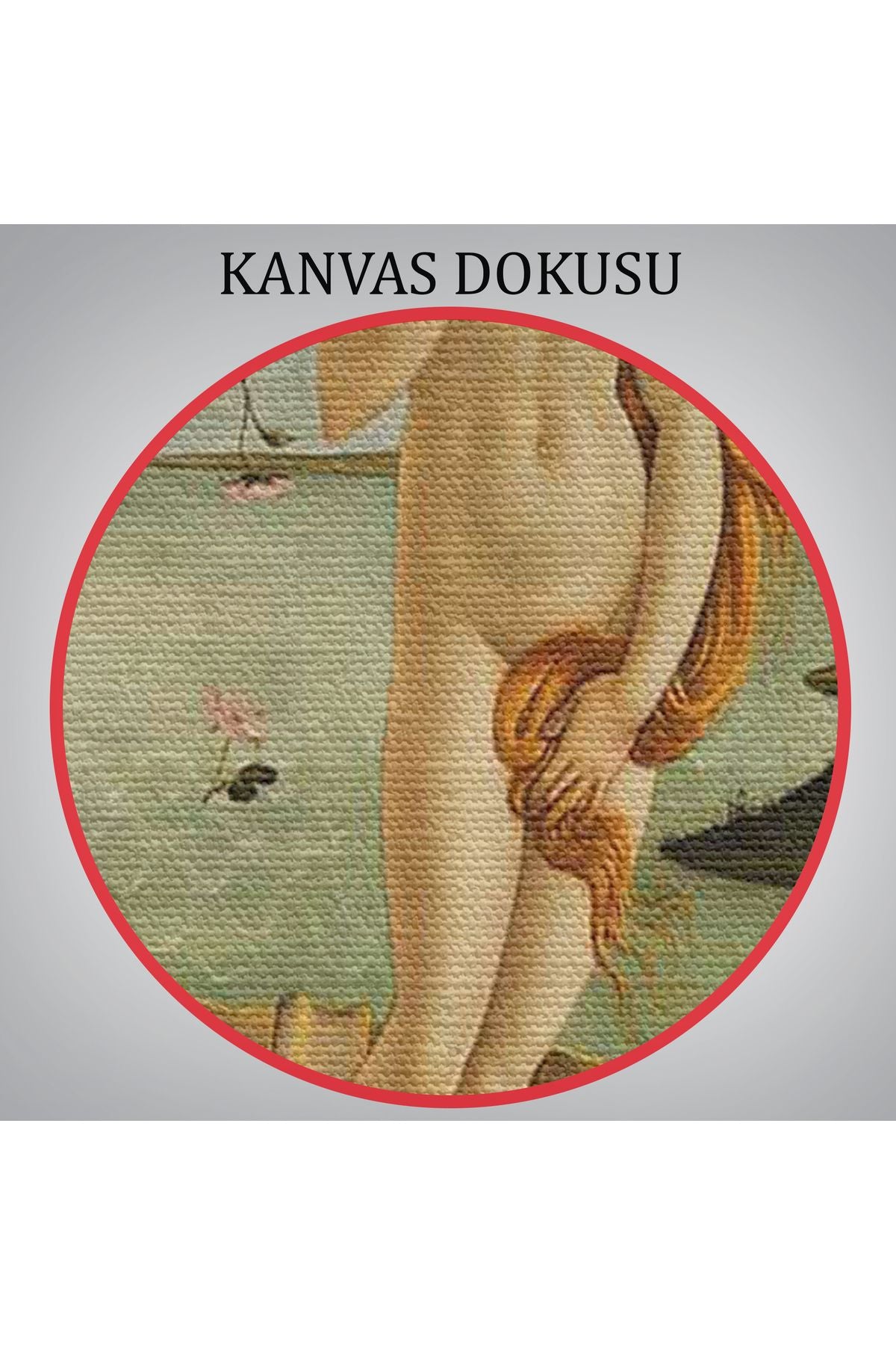 Dekoratif Duvar Tablosu-Venüs'ün Doğuşu Eseri Sandro Botticelli Kanvas Tablo 5163