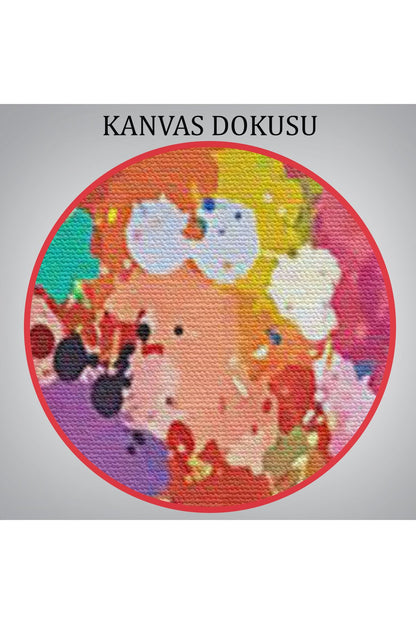 mdm 001seri Renkli Diş, Diş Hekimi Duvar Tablosu-6153