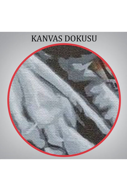 Dekoratif Kanvas Tablo-Sokak Sanatı PopArt Banksy Tarz Duvar Tablosu 6168