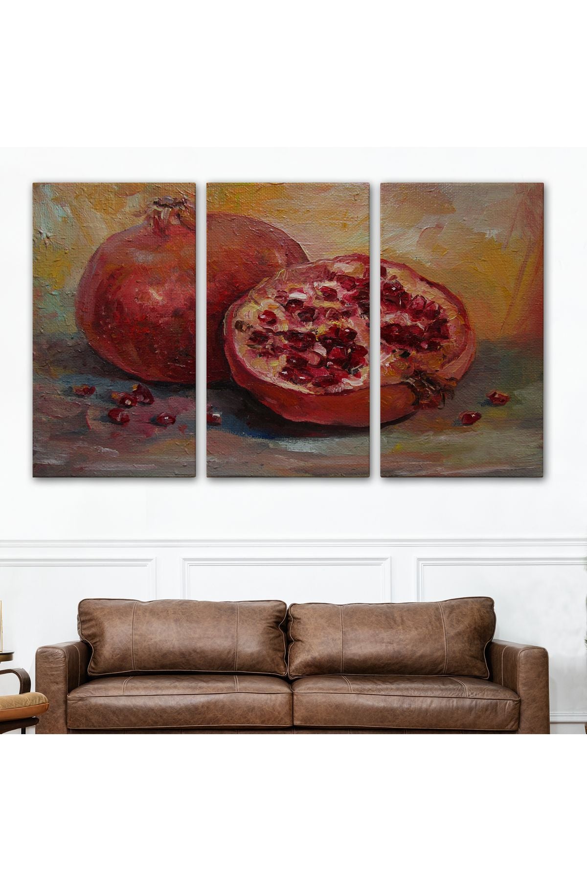 DB HG Nar Yağlı Boya Görünümlü Klasik Sanat Tablosu-1230