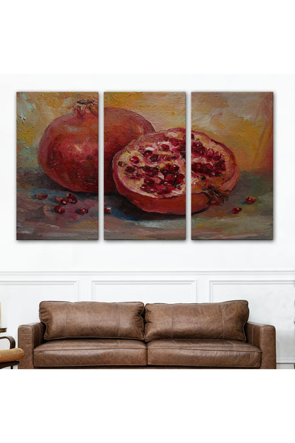 DB HG Nar Yağlı Boya Görünümlü Klasik Sanat Tablosu-1230