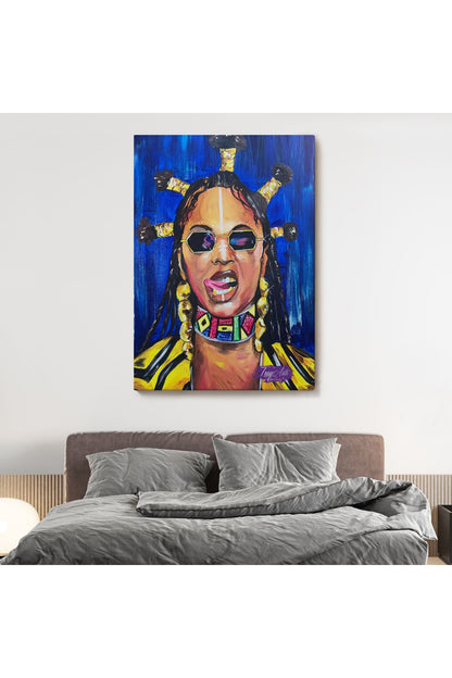 HG Beyonce Kanvas Tablo-5120