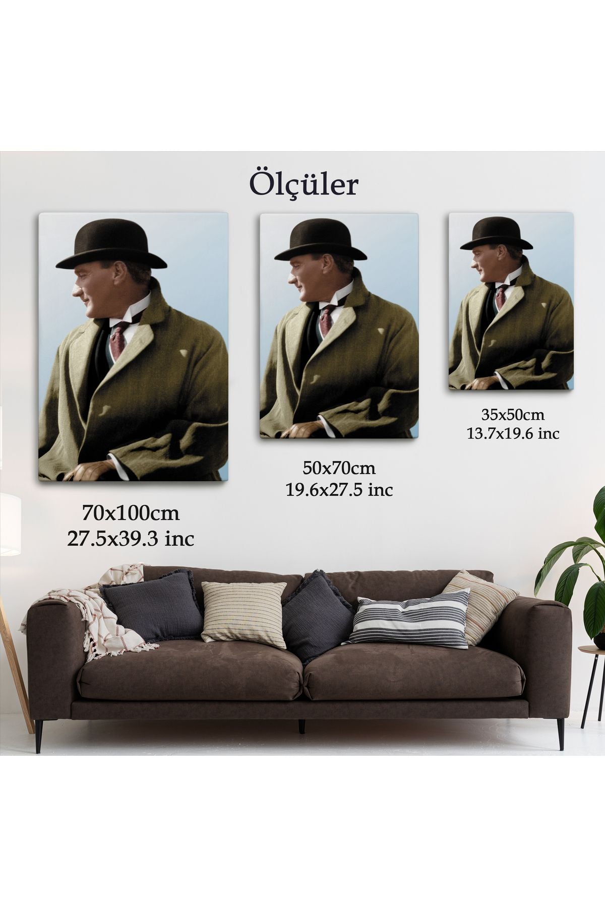 Atatürk Dekoratif Duvar Tablosu-6464