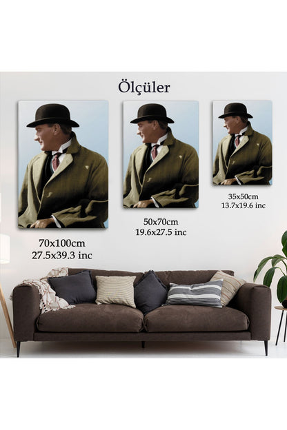 Atatürk Dekoratif Duvar Tablosu-6464