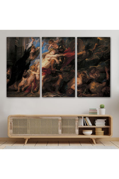 HG Peter Paul Rubens’in Savaşın Sonuçları Tablosu-6655