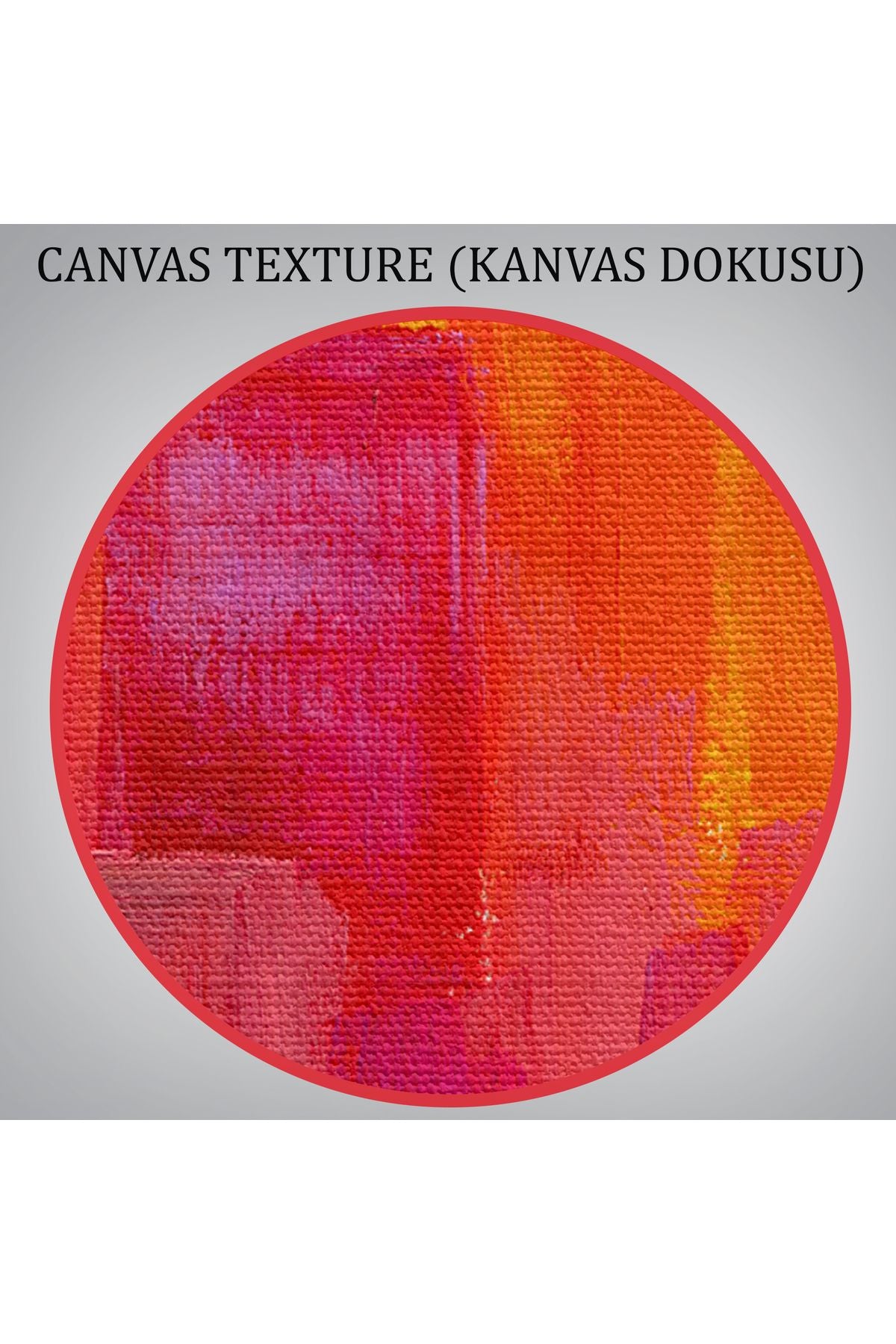 Renkli Şehir Silüeti Duvar Tablosu-1223