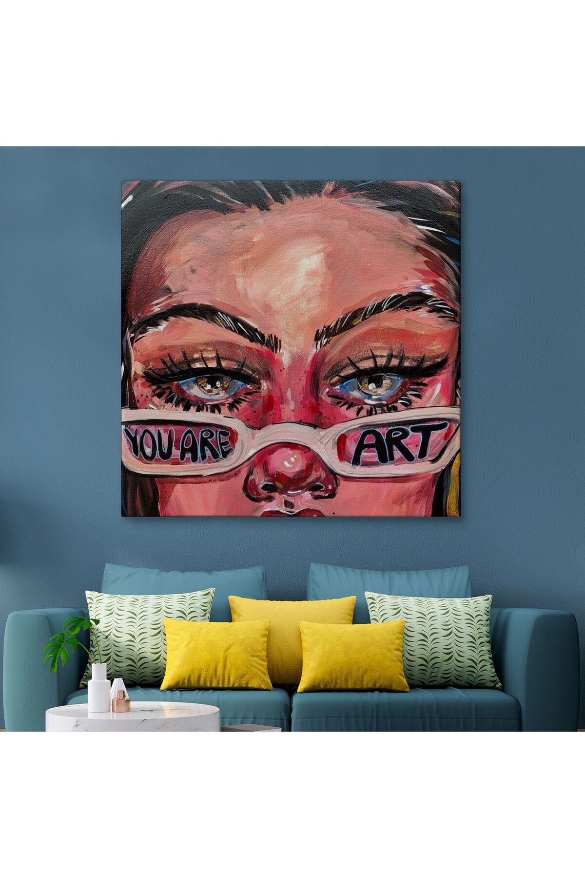 You Are Art Kanvas Tablo, Pop Art-5862