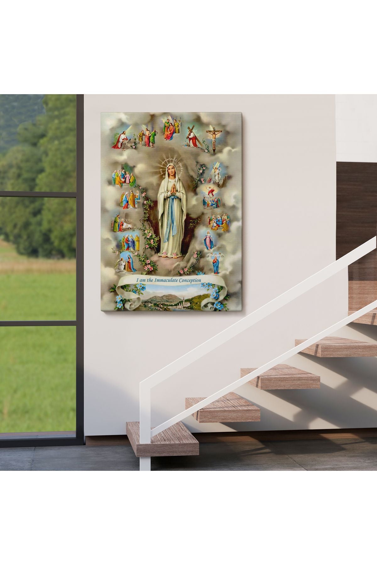 Hristiyan Doğum Duvar Tablosu-6125