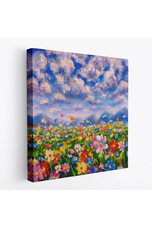 Kır Çiçekleri Kanvas Tablo-5908