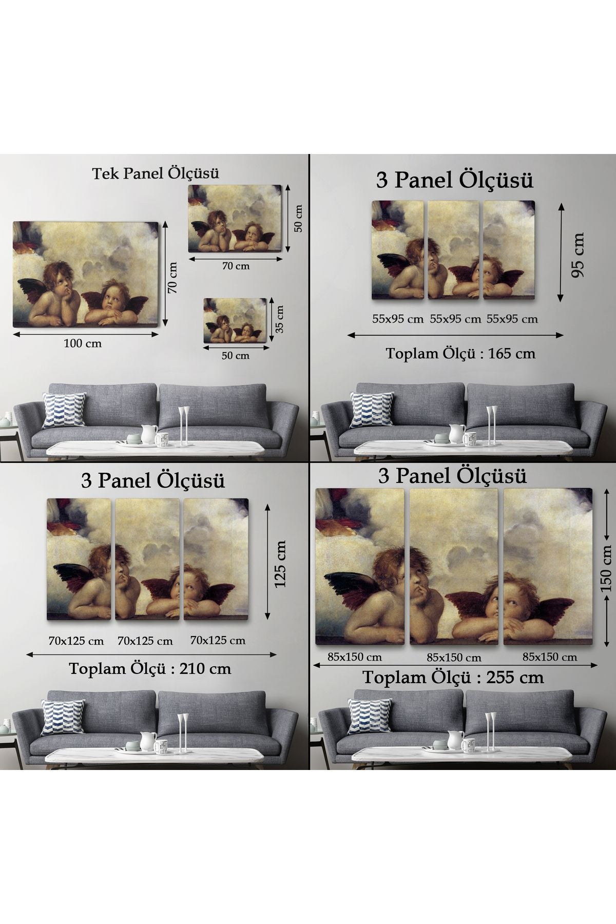 Rafael’in Ünlü Melekleri Tablosu - Little Angels-6601