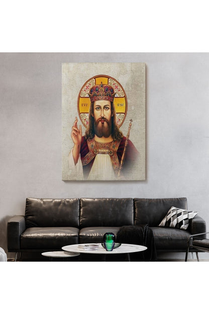 Hz İsa Tablosu, Kilise Hediyesi Long live Christ the King Jesus Christ -6387