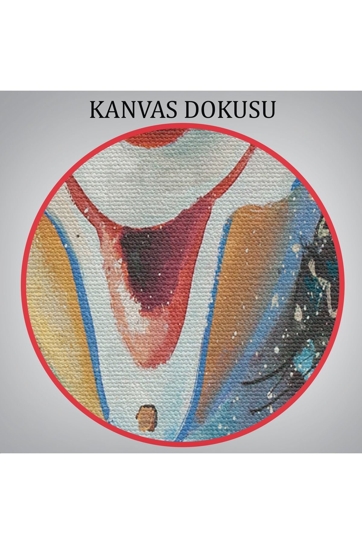 Renkli Palyaço Tablosu-5934