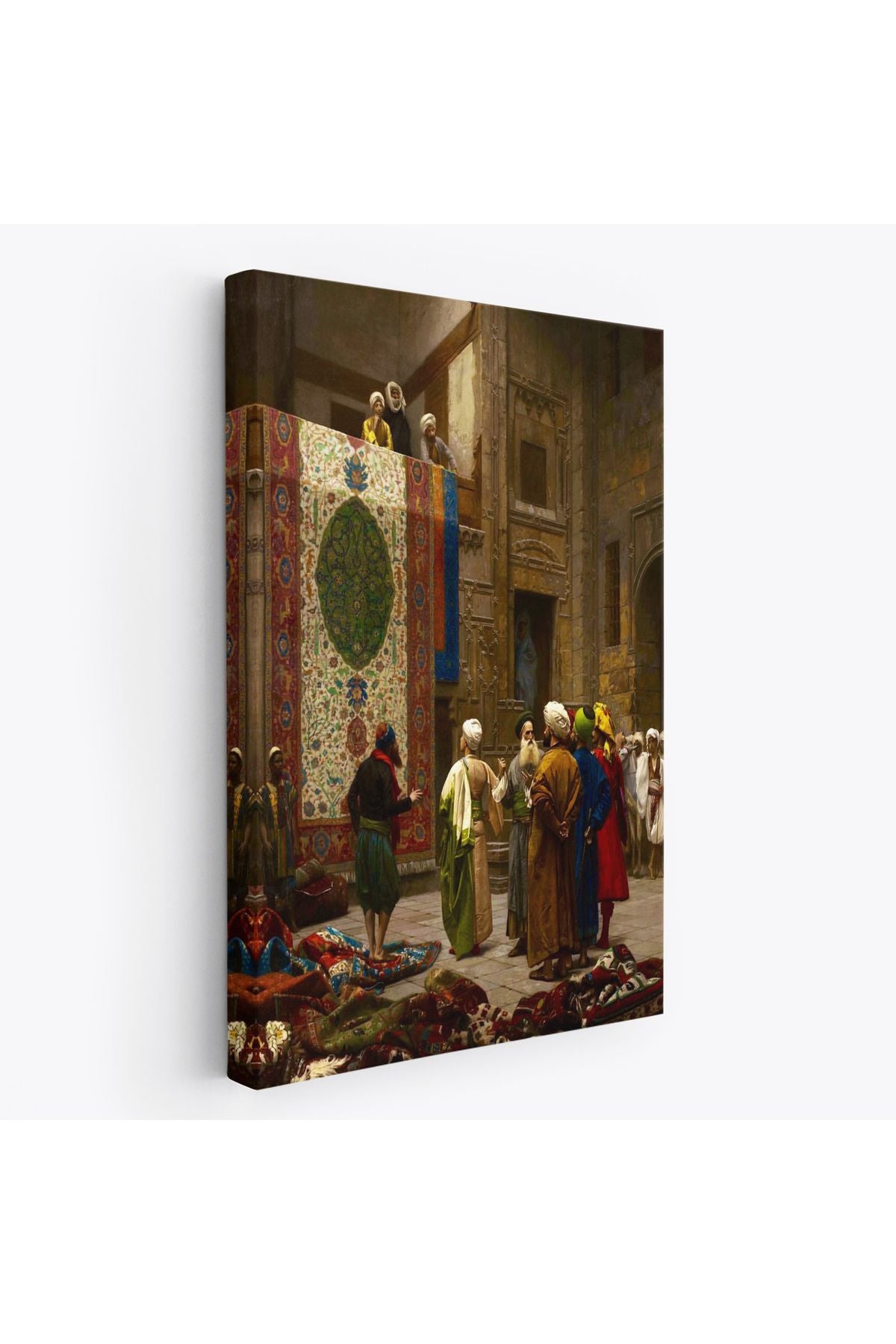 Osman Hamdi Bey'in Halı Tüccarı İsimli Eseri Kanvas Tablo-5123