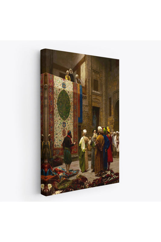 Osman Hamdi Bey'in Halı Tüccarı İsimli Eseri Kanvas Tablo-5123