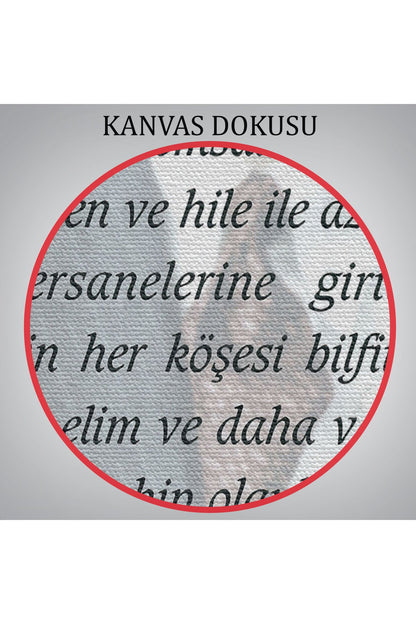 Atatürk'ün Gençliğe Hitabesi Duvar Tablosu-6465