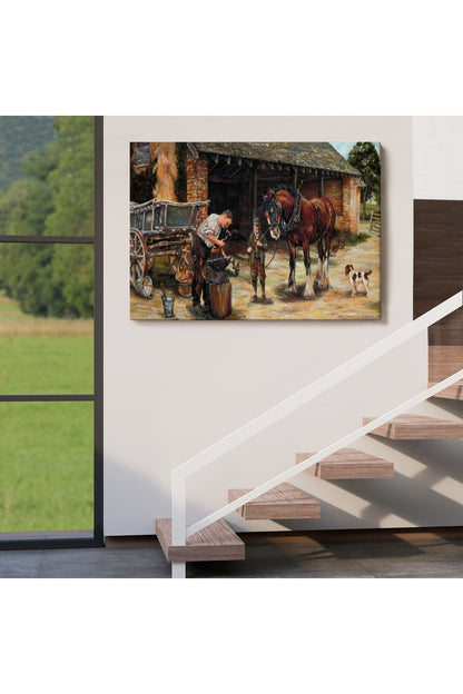 Ortacağ Alman Köy Yaşamı Tablosu-6606