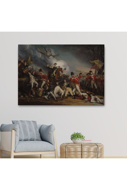 Princeton Savaşı'nda General Mercer'in Ölümü Tablo- -6548