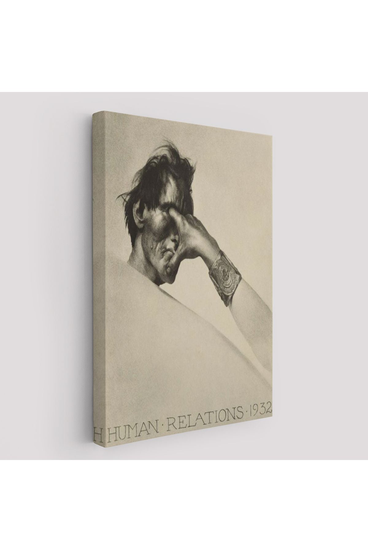 YB İnsan İlişkileri William Mortensen Kanvas Tablo-5297