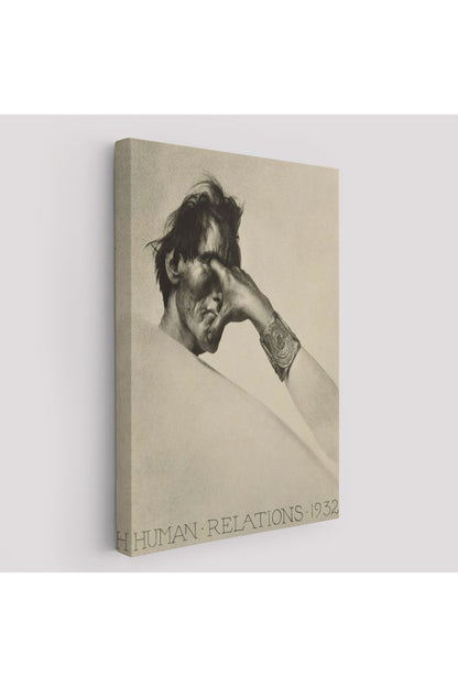 YB İnsan İlişkileri William Mortensen Kanvas Tablo-5297