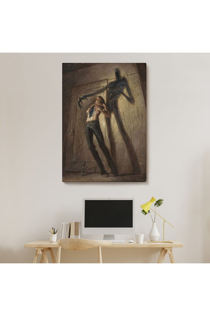 Sürreal Depresyon Duvar Tablosu-6111