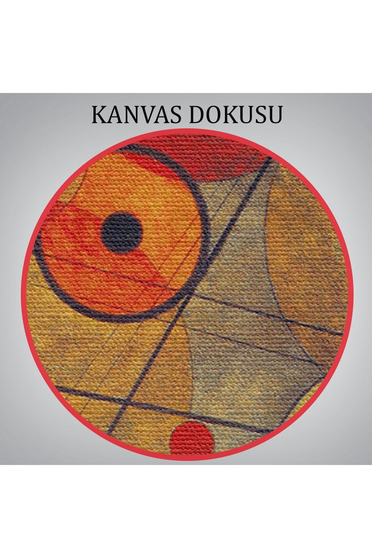 Soyut Temalı Kanvas Tablo-5882